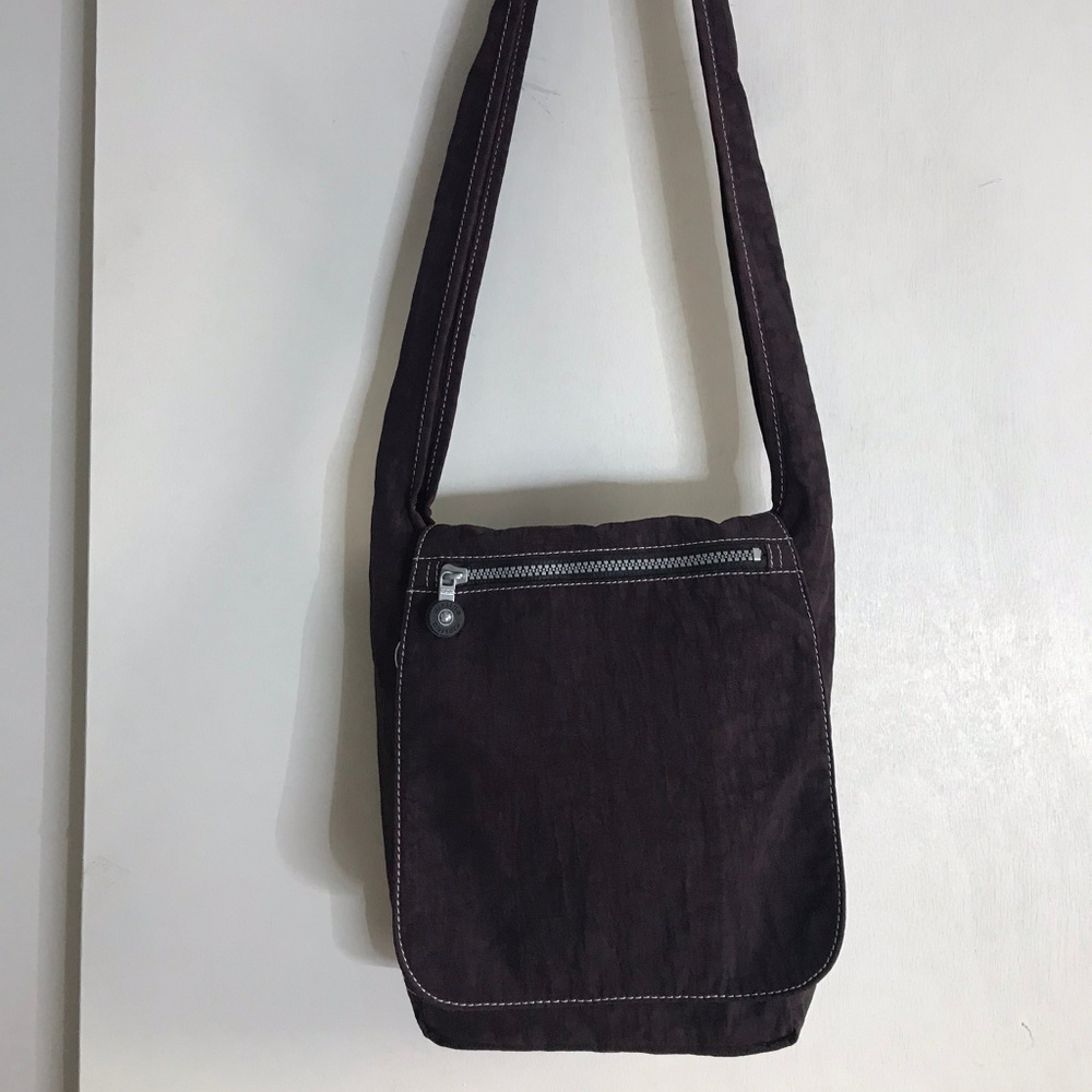 Kipling Dark Brown Nylon Medium Shoulder Bag - image 6